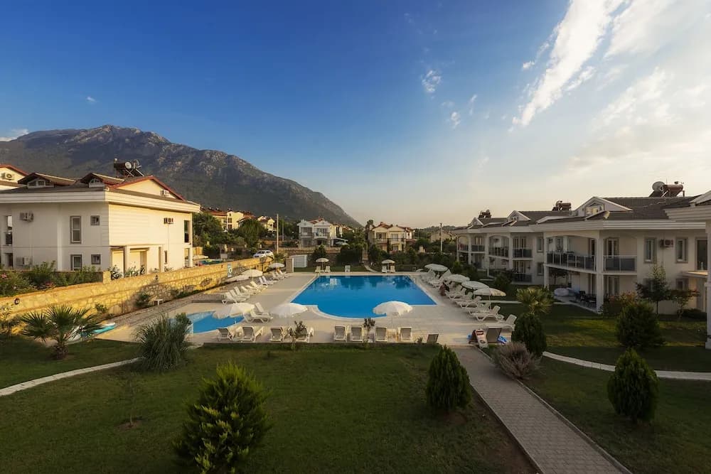 Konaklama yerinin ön cephesi