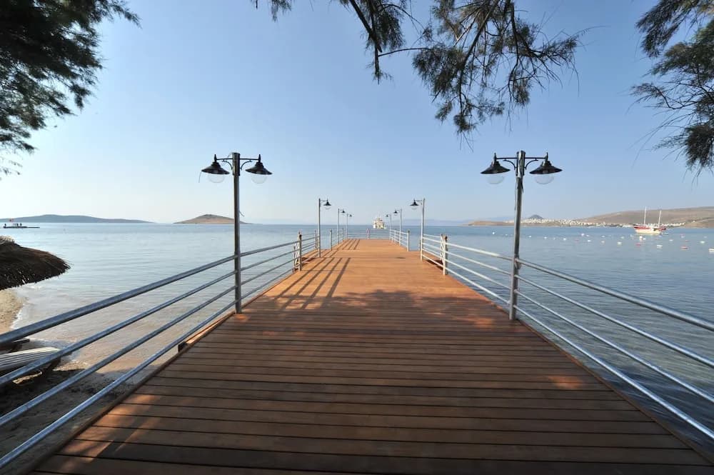 Açık havada yemek servisi