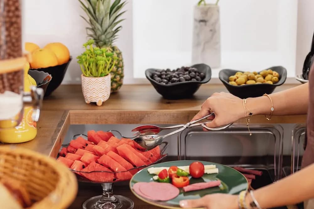 Açık büfe kahvaltı