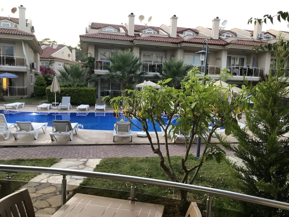 Konaklama yerinin ön cephesi