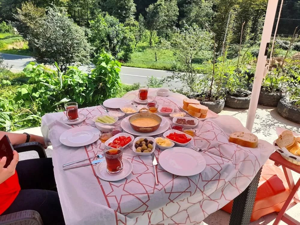 Açık hava banket alanı