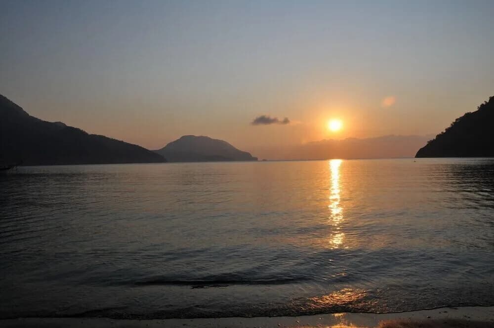 Konaklama yerinin ön cephesi