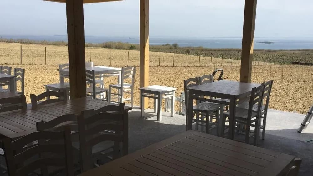 Konaklama yerinin ön cephesi