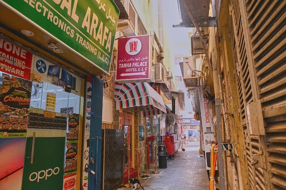 Konaklama yerinin ön cephesi