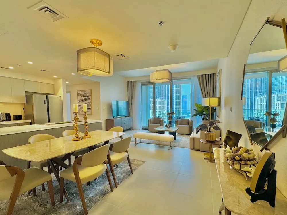 Venduras Luxe 4BR Fountain & Burj View