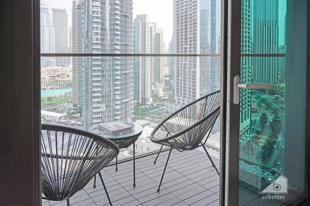 Burj Crown Luxurious 3bedroom Balcony