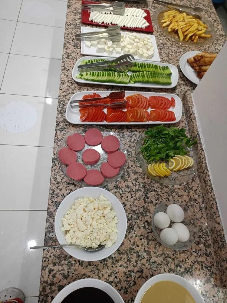 Açık büfe kahvaltı