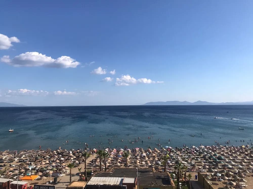 Plaj/okyanus manzarası