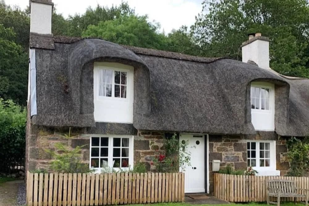 a Fairytale Thatched Highland Cottage