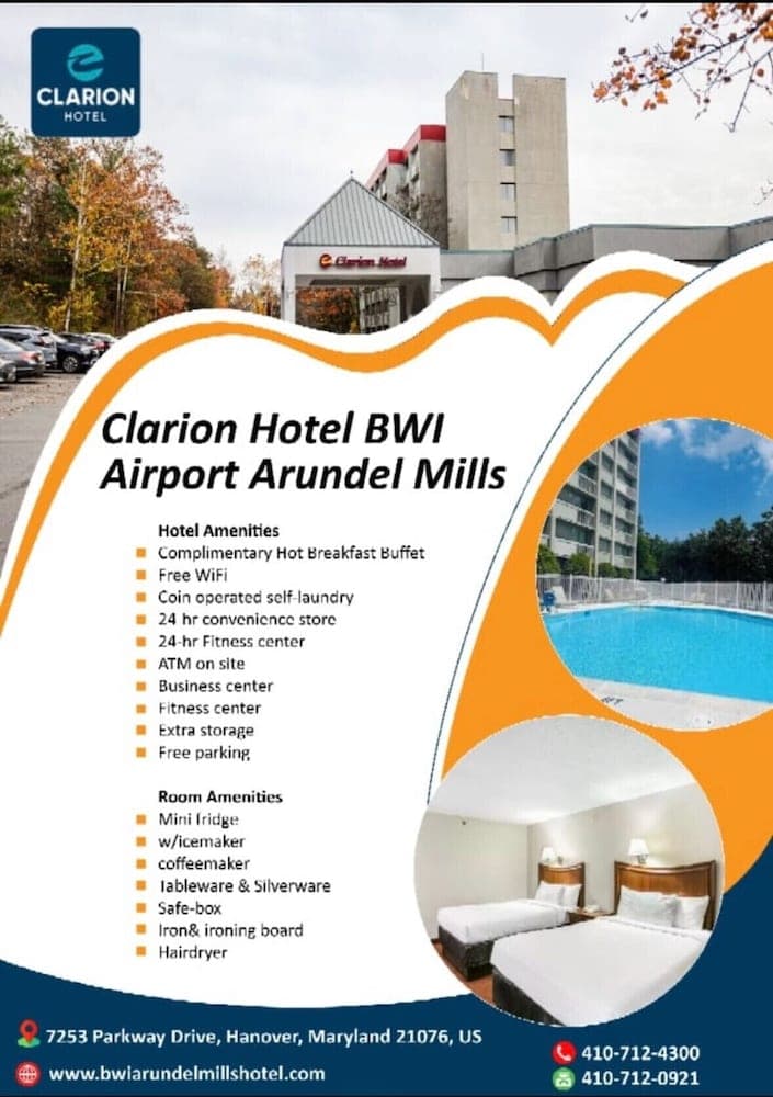 Clarion Hotel BWI Airport Arundel Mills