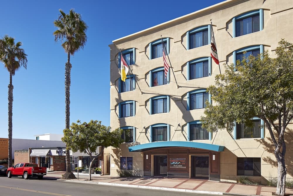 Konaklama yerinin ön cephesi