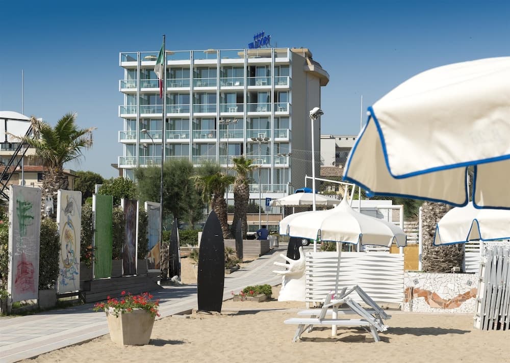 Konaklama yerinin ön cephesi