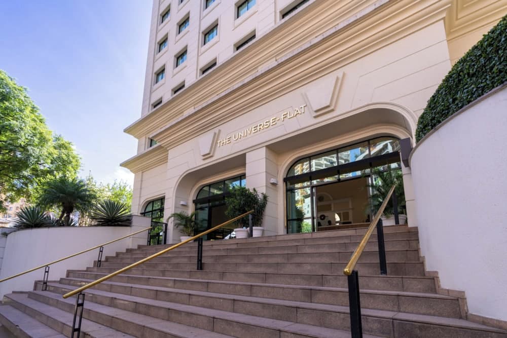 Konaklama yerinin ön cephesi