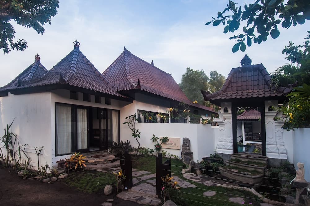 Konaklama yerinin ön cephesi