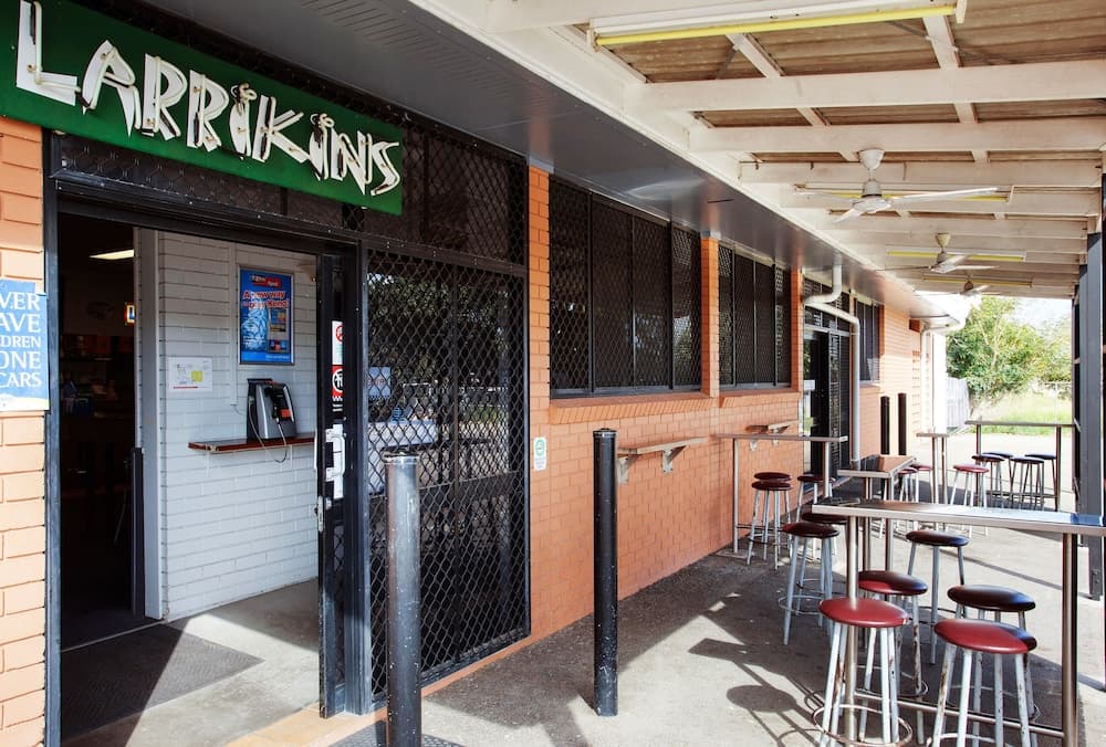 Konaklama yerinin ön cephesi