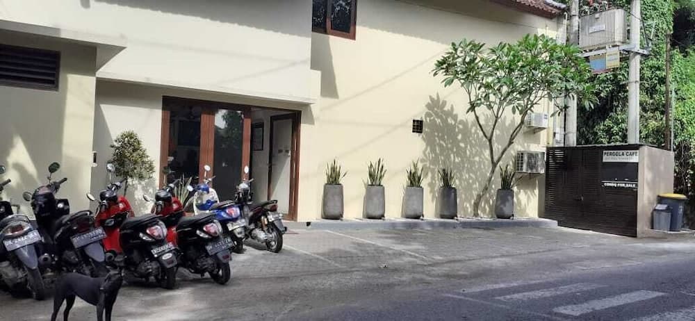 Konaklama yerinin ön cephesi