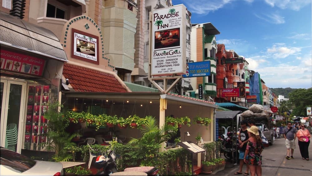 Konaklama yerinin ön cephesi