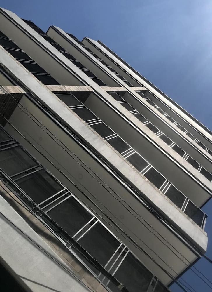 Konaklama yerinin ön cephesi