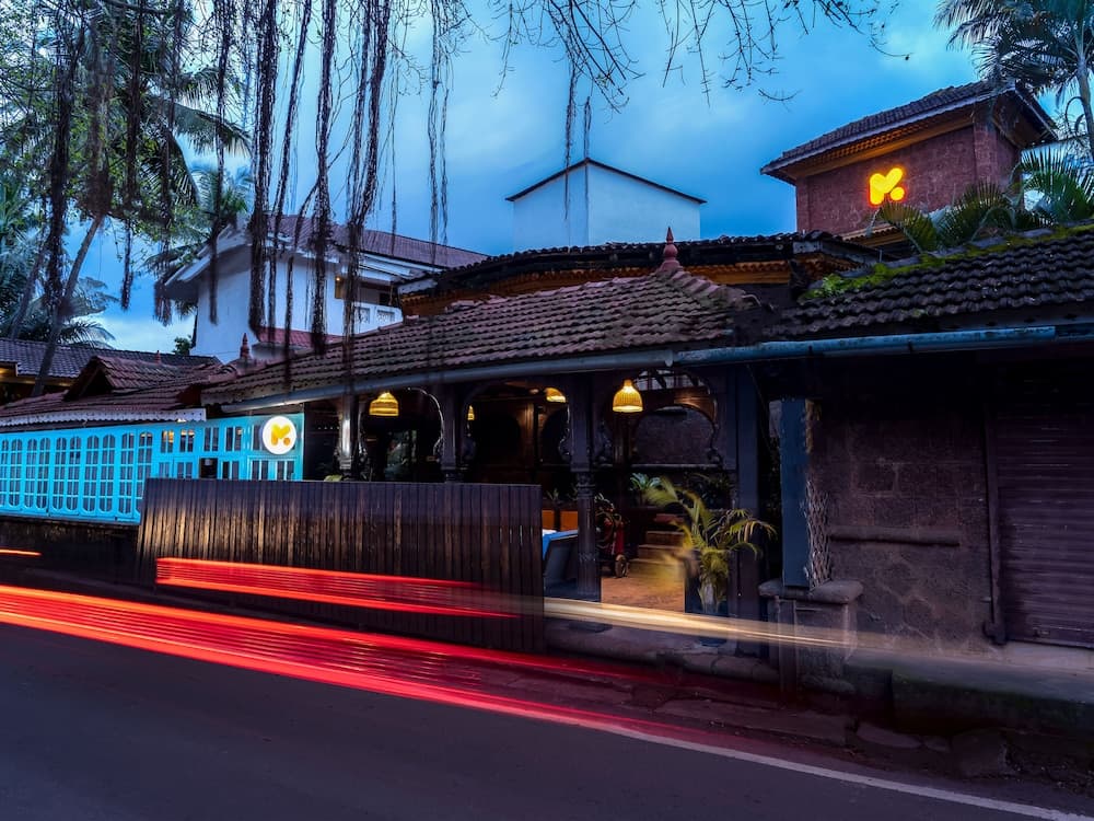 Konaklama yerinin ön cephesi