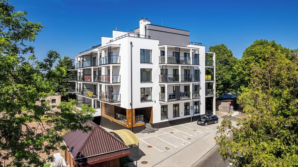 Konaklama yerinin ön cephesi