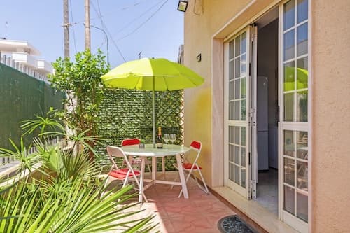 Air-conditioned Studio Near the Sea With Wi-fi Garden and Bike