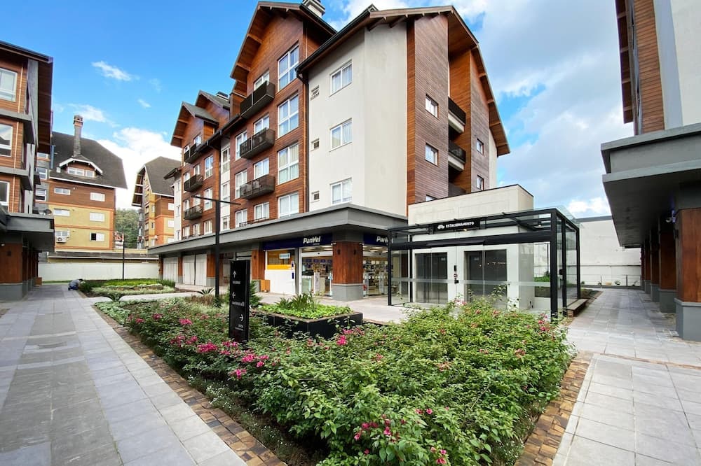 Konaklama yerinin ön cephesi