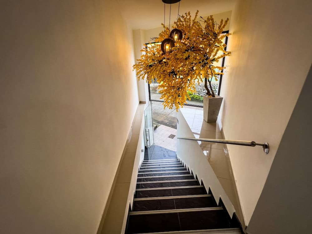 Konaklama yerinin ön cephesi