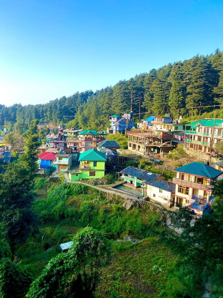 Konaklama yerinin ön cephesi