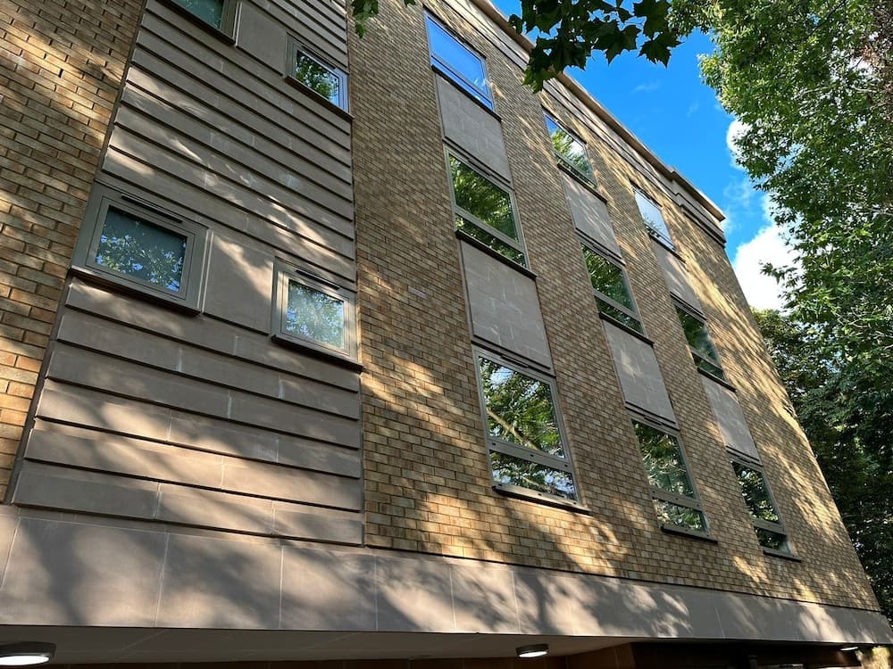 Konaklama yerinin ön cephesi