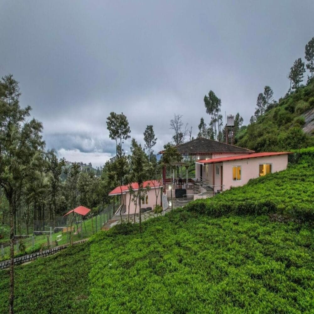 Konaklama yerinin ön cephesi