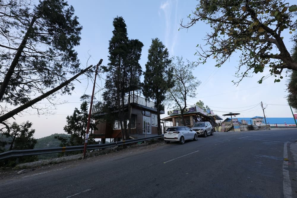 Konaklama yerinin ön cephesi