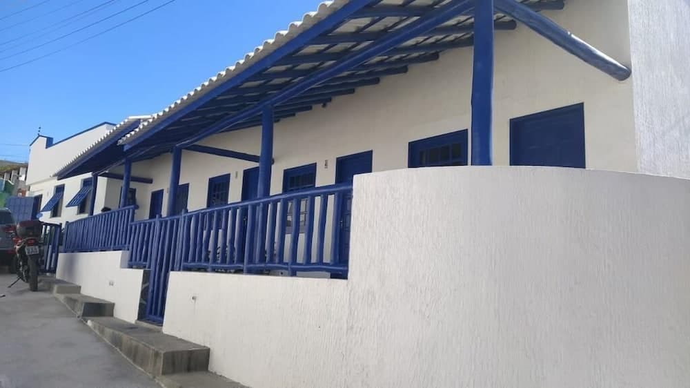 Konaklama yerinin ön cephesi