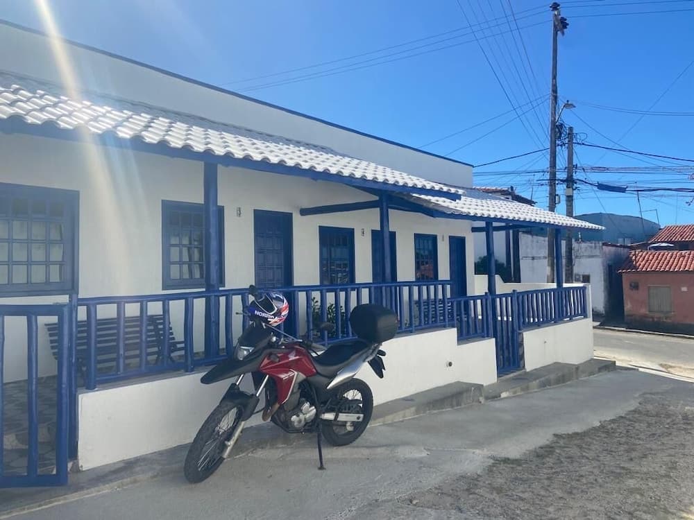 Konaklama yerinin ön cephesi