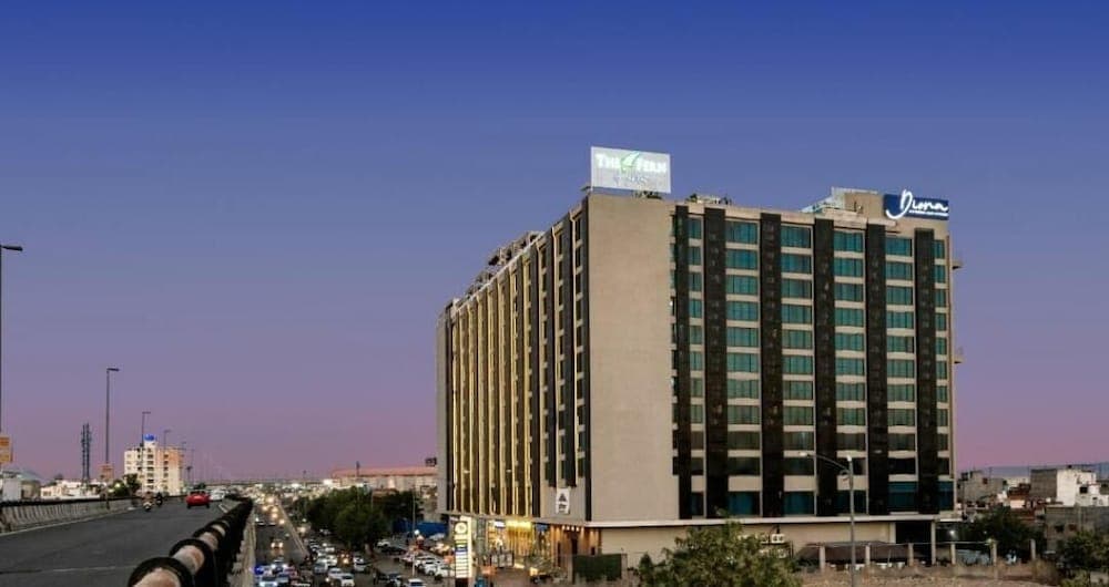 Konaklama yerinin ön cephesi