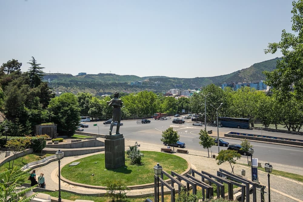 Konaklama yerinin ön cephesi