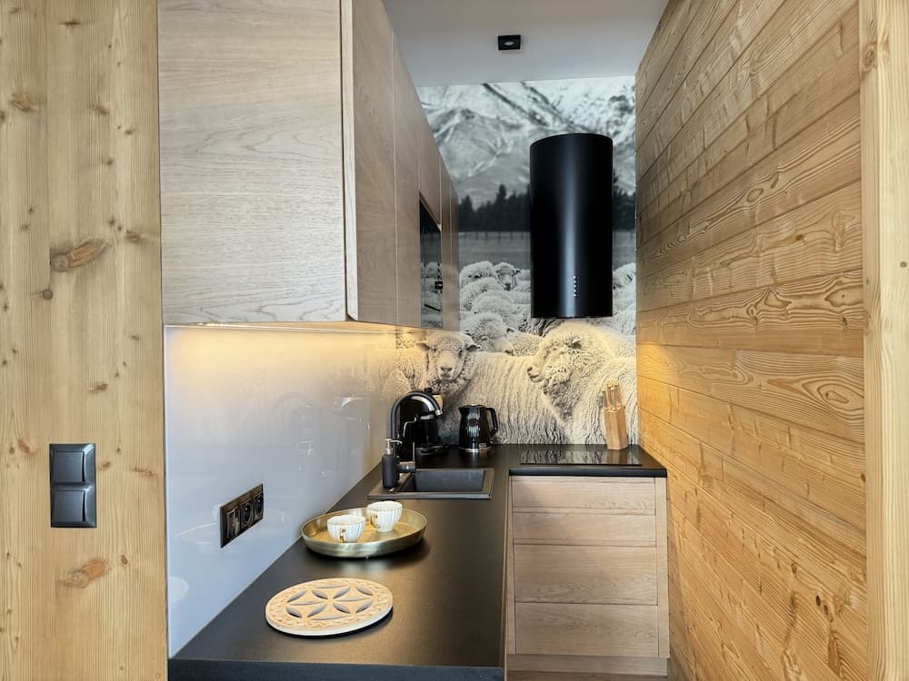 Özel küçük mutfak