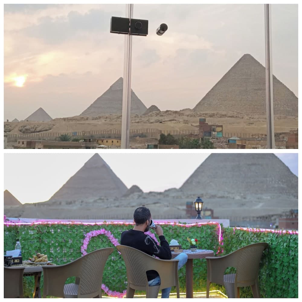 sultan pyramids view