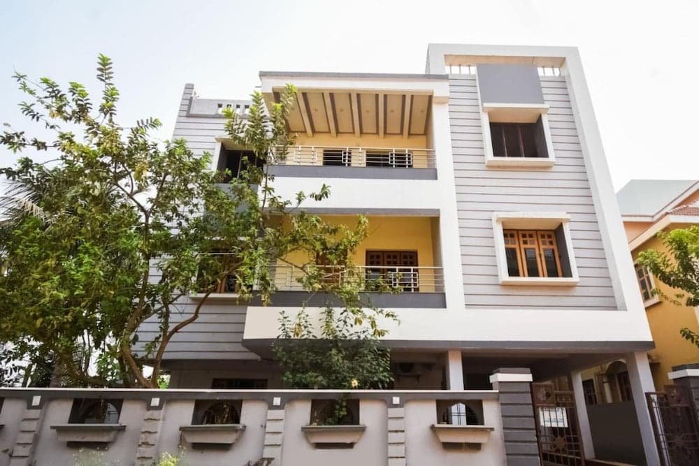 Konaklama yerinin ön cephesi