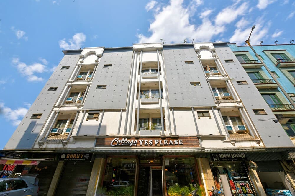 Konaklama yerinin ön cephesi