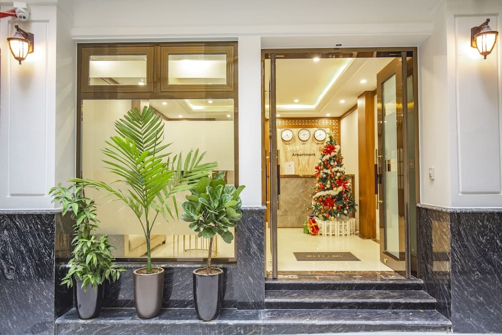 Konaklama yerinin ön cephesi