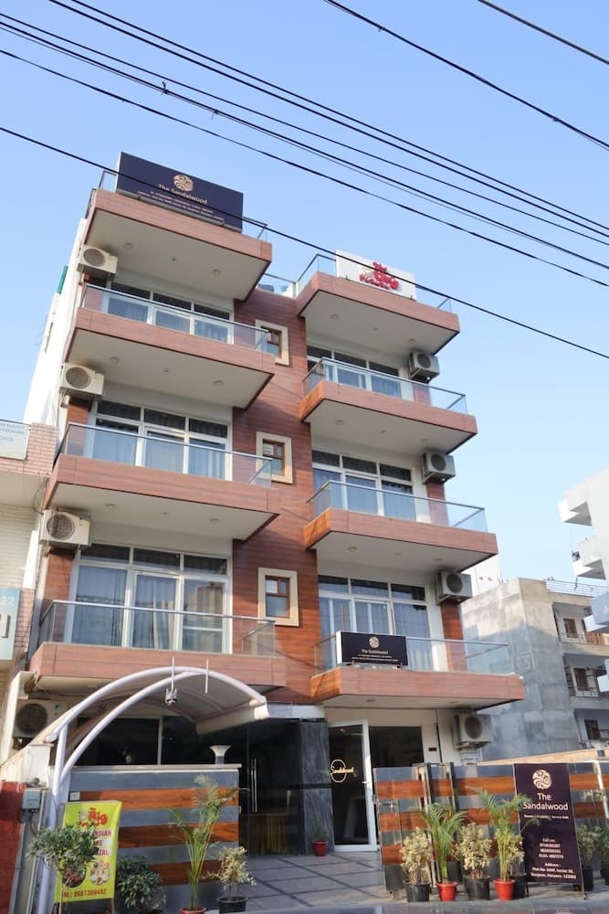 Konaklama yerinin ön cephesi