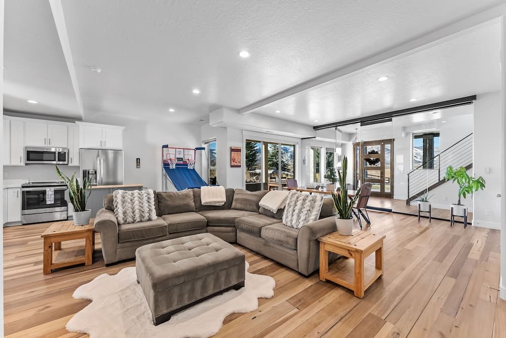 Gorgeous Lower Level of Stunning House Overlooking Swaner Nature Preserve