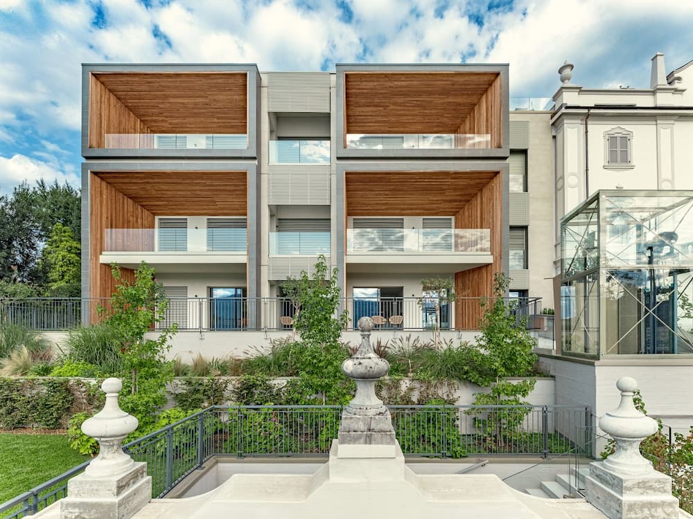 Konaklama yerinin ön cephesi