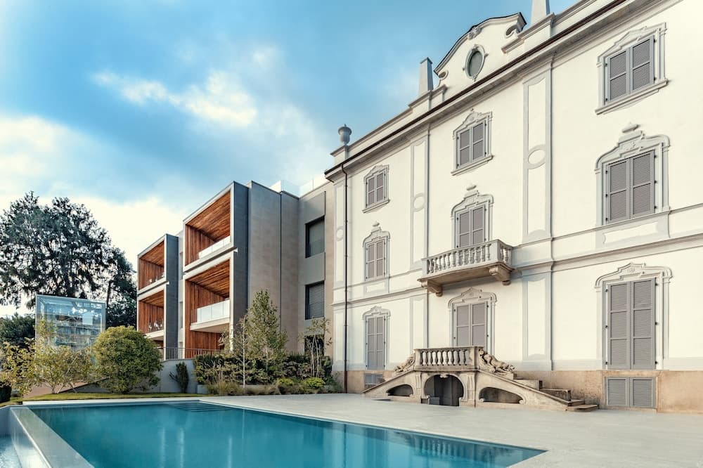 Konaklama yerinin ön cephesi