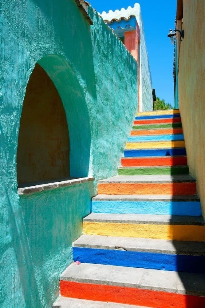 Konaklama yerinin ön cephesi