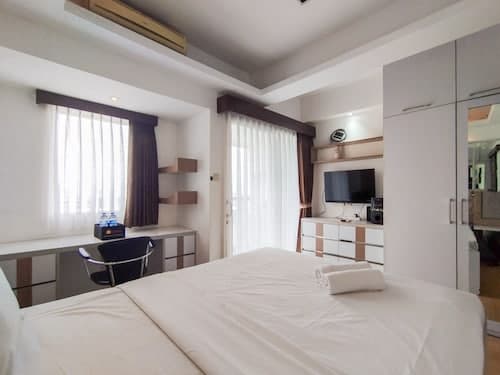 Best Location 1Br Without Living Room Apartment Braga City Walk