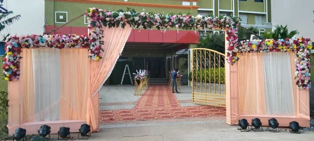 Konaklama yerinin ön cephesi