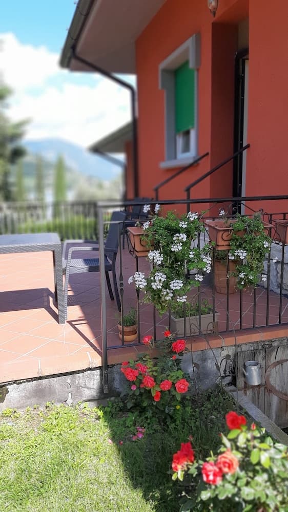 Konaklama yerinin ön cephesi