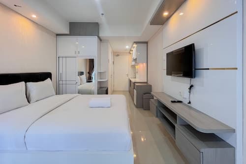 Homey Studio Apartment Tamansari Skylounge Makassar