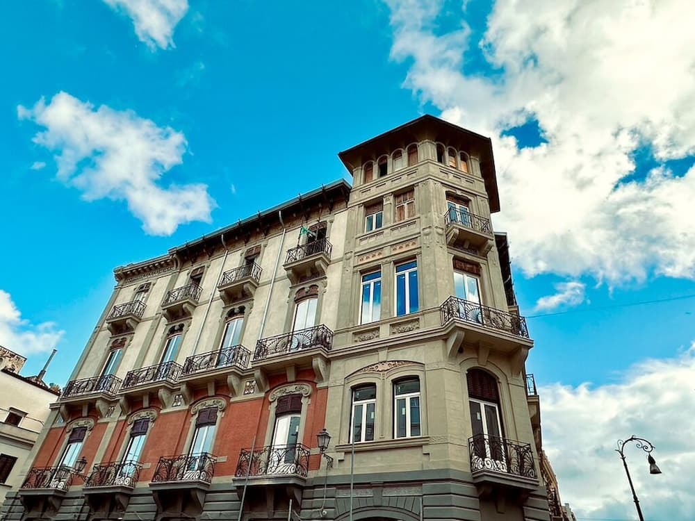 Konaklama yerinin ön cephesi